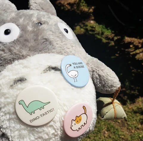 custom button pins