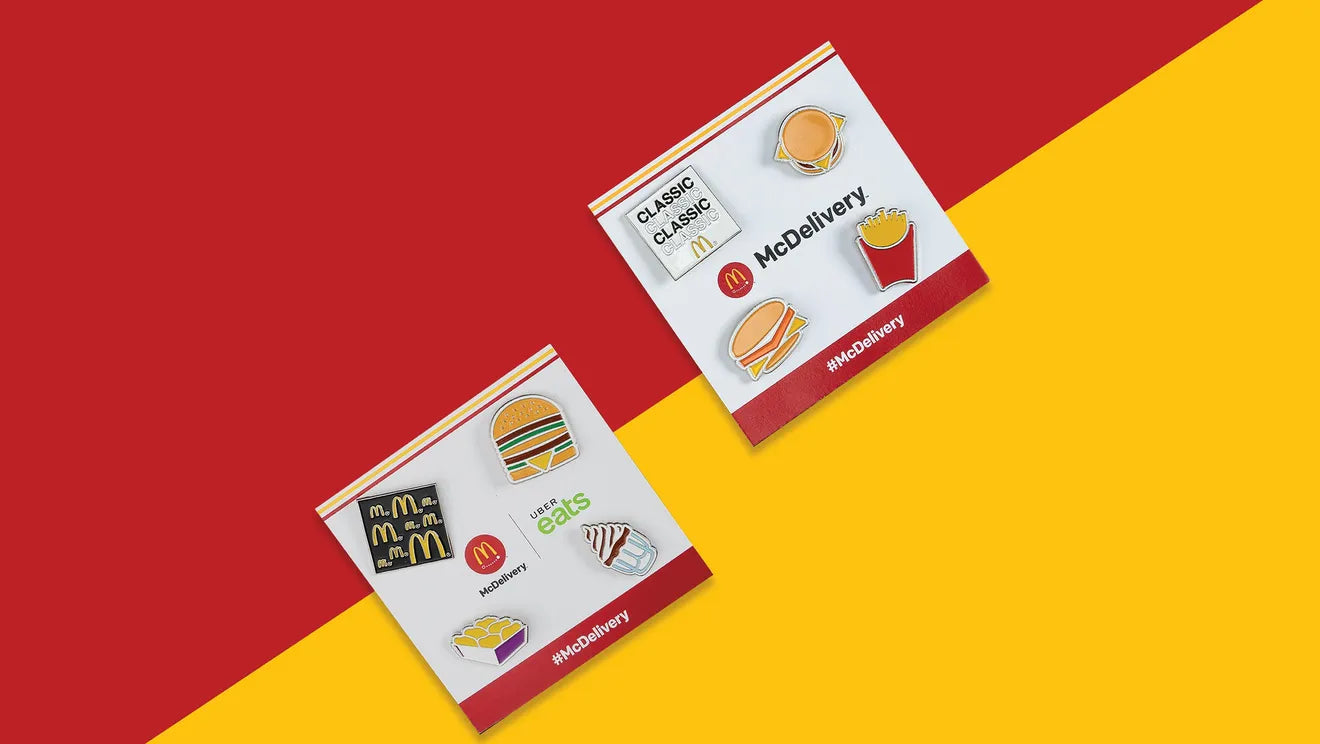 Pinlord x Uber Eats: Crafting the Ultimate Food Experience with Custom Merchandise