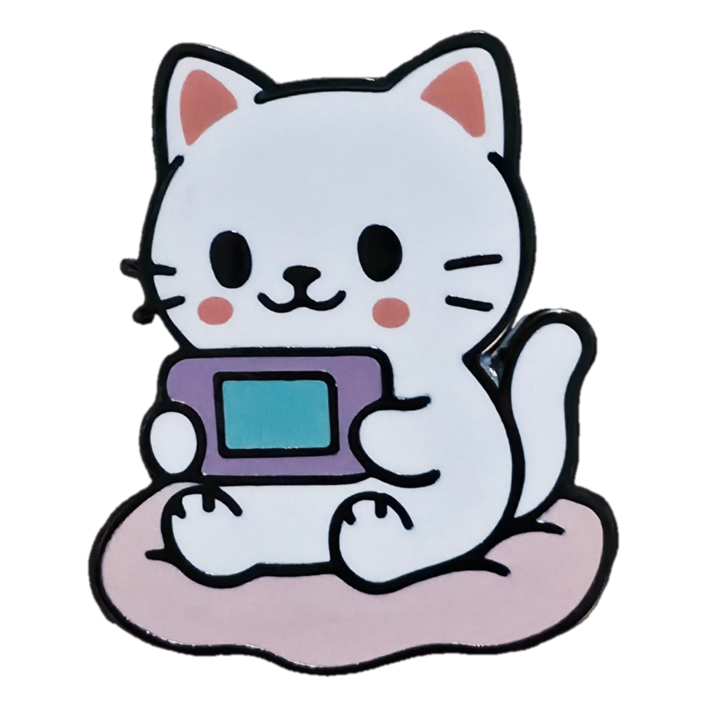 "Tech Cat" Enamel Pin 🐱🖥️ - Pinlord.com - Enamel Pin - Pinlord.com - express cheap ethical custom products