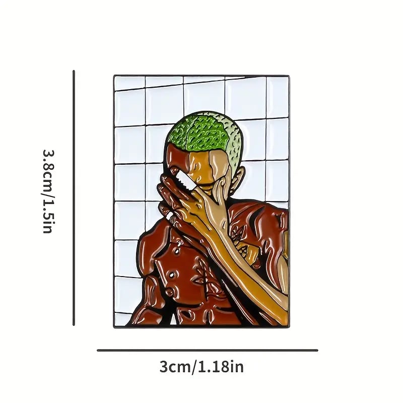 Frank Ocean's "Blond(e)" Album Enamel Pin 🎧🎶 - Pinlord.com - Enamel Pins - Pinlord.com - express cheap ethical custom products