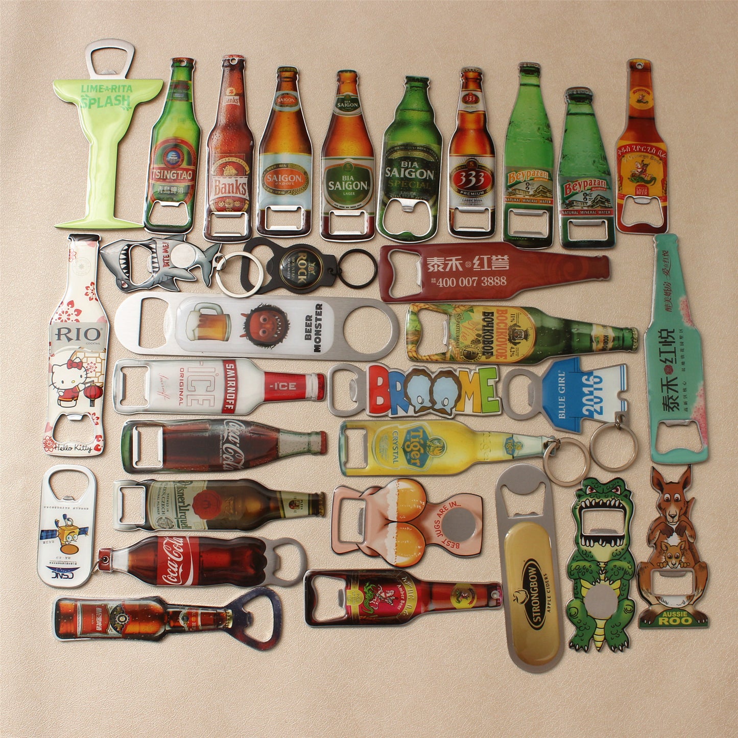 Bottle Openers Template - Pinlord.com