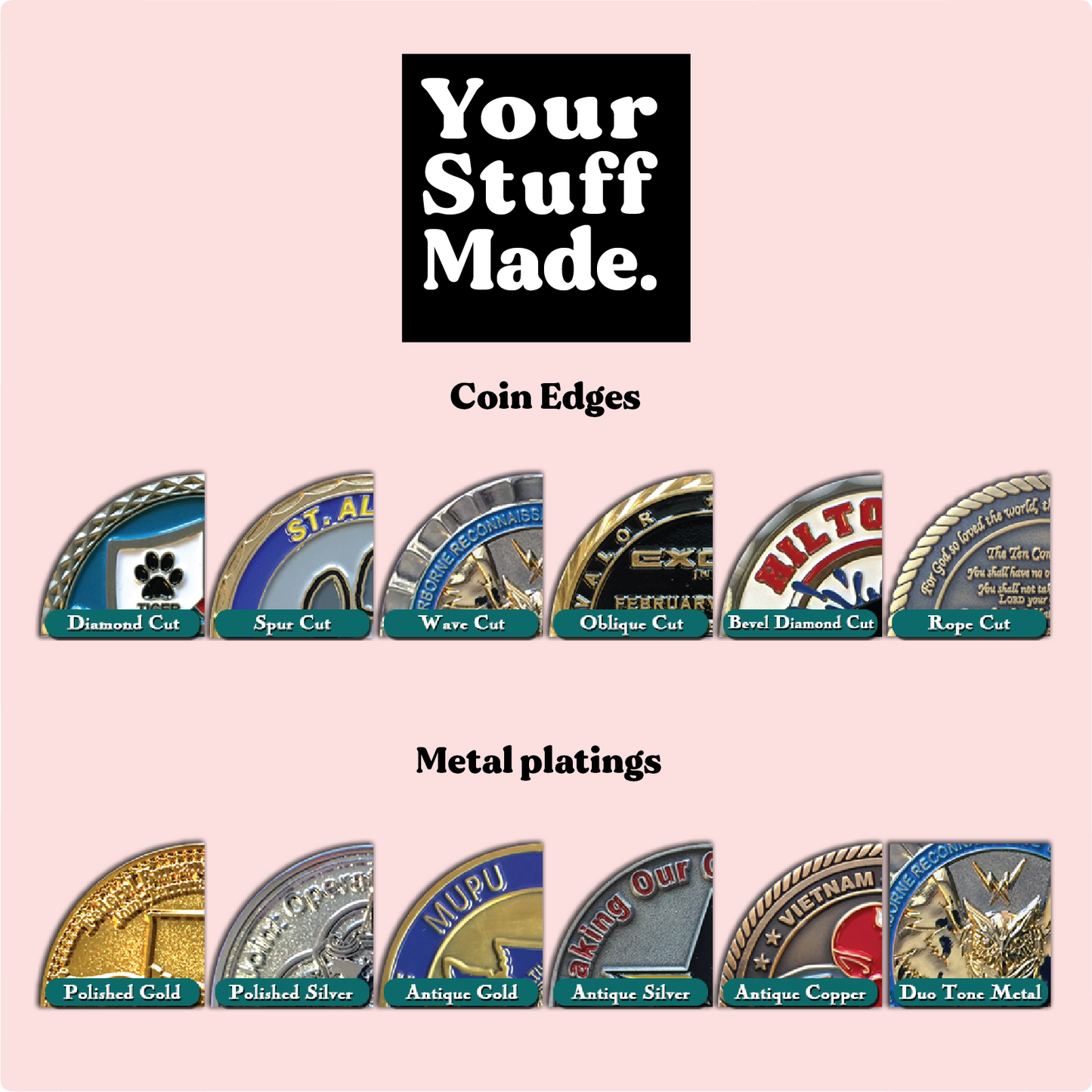 Custom Coins - Pinlord.com