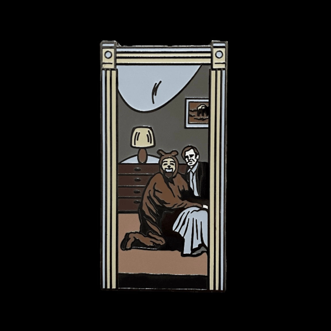 The Shining Enamel Pin with @darkcult_ - Pinlord.com