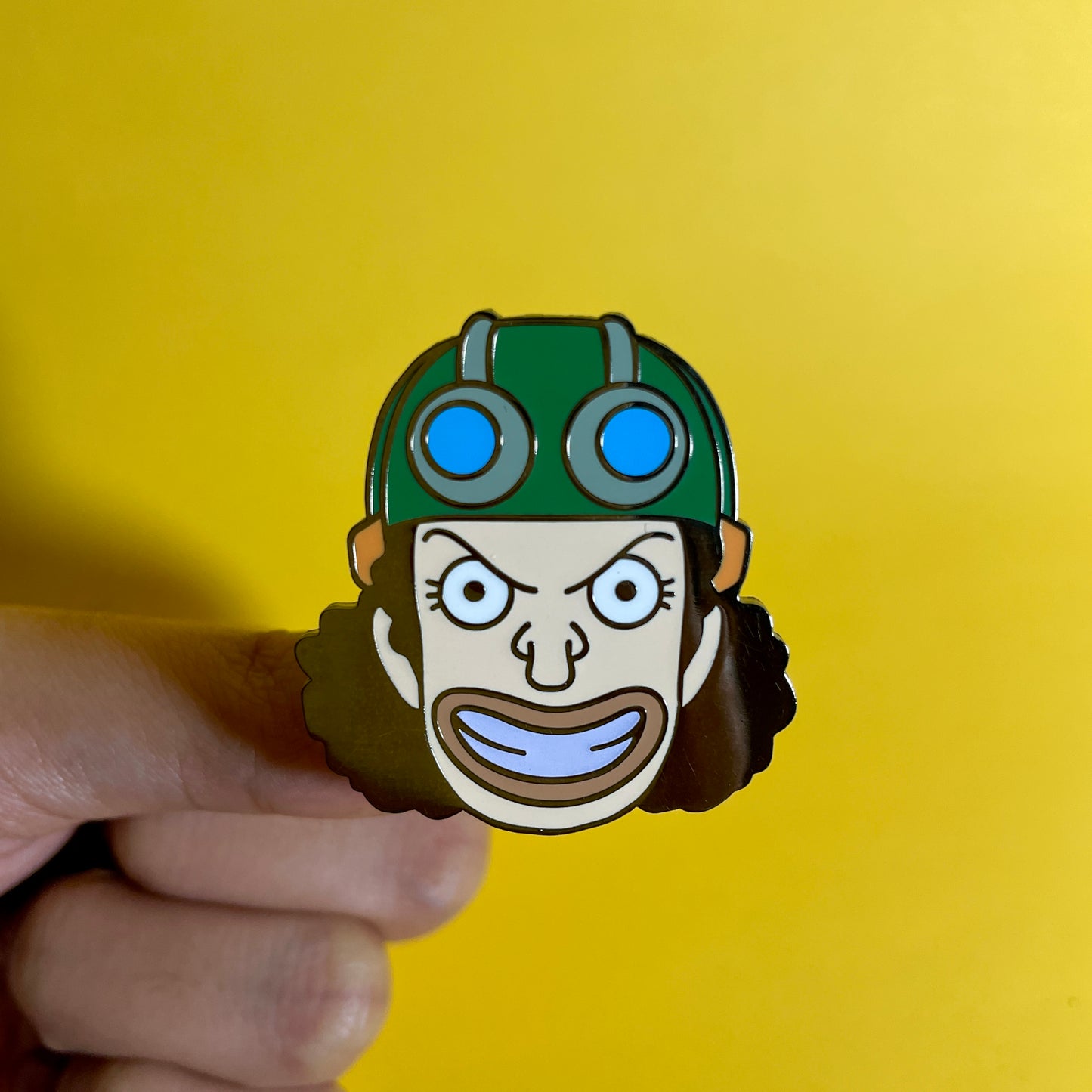 Usopp Enamel Pin by @pinlord - Pinlord.com