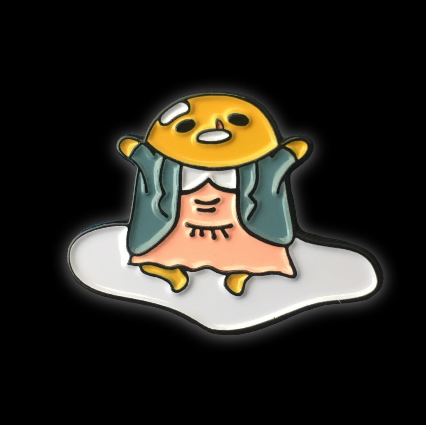 Eleven Gudetama Enamel Pin with @pinlife - Pinlord.com