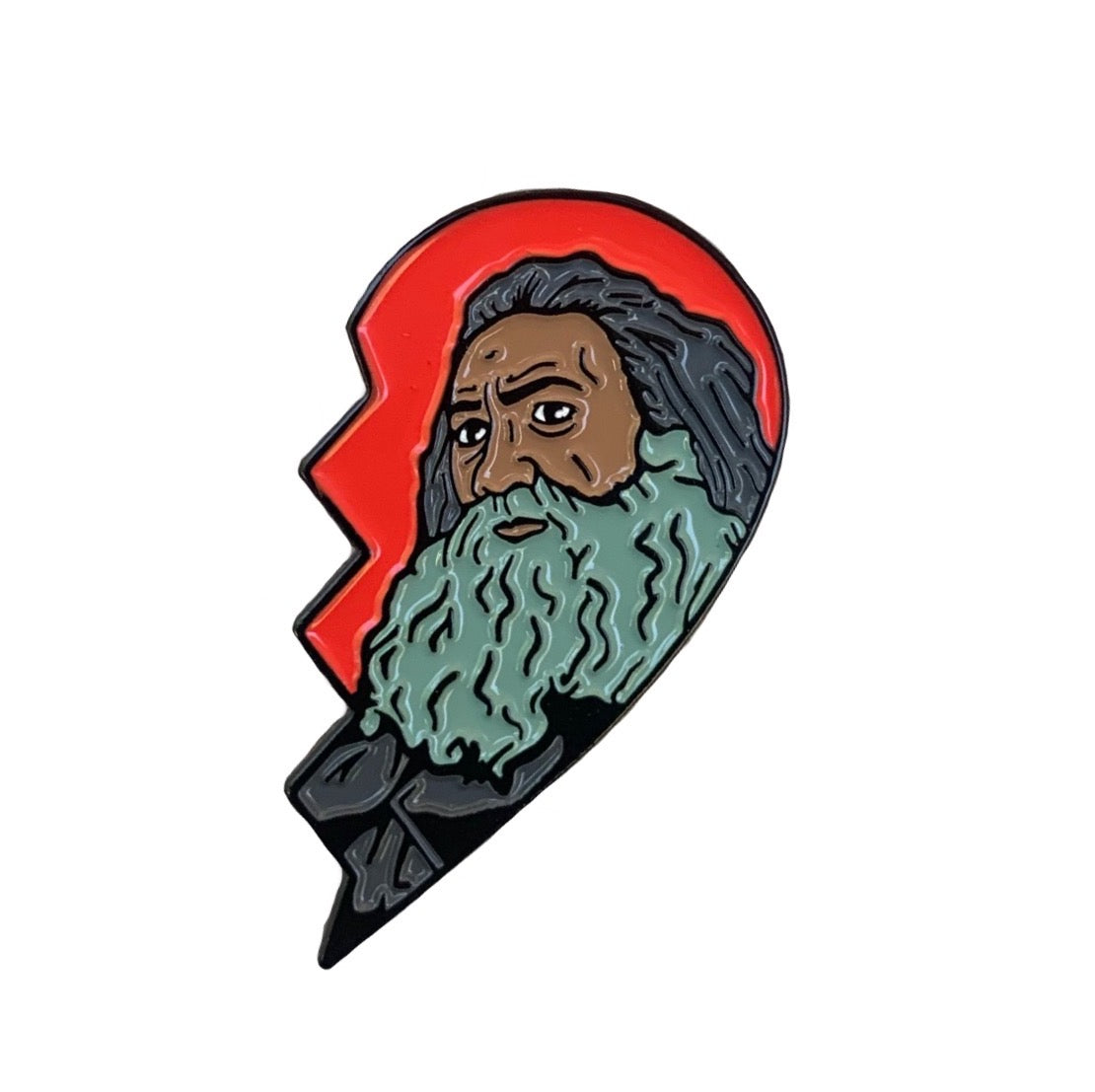 Stede & Blackbeard Enamel Pin by @pinlord - Pinlord.com