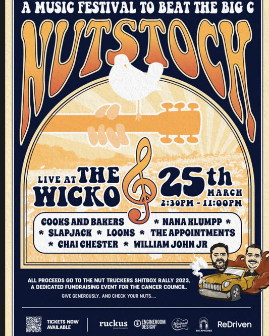 NutStock - A festival to beat the Big C 🇦🇺