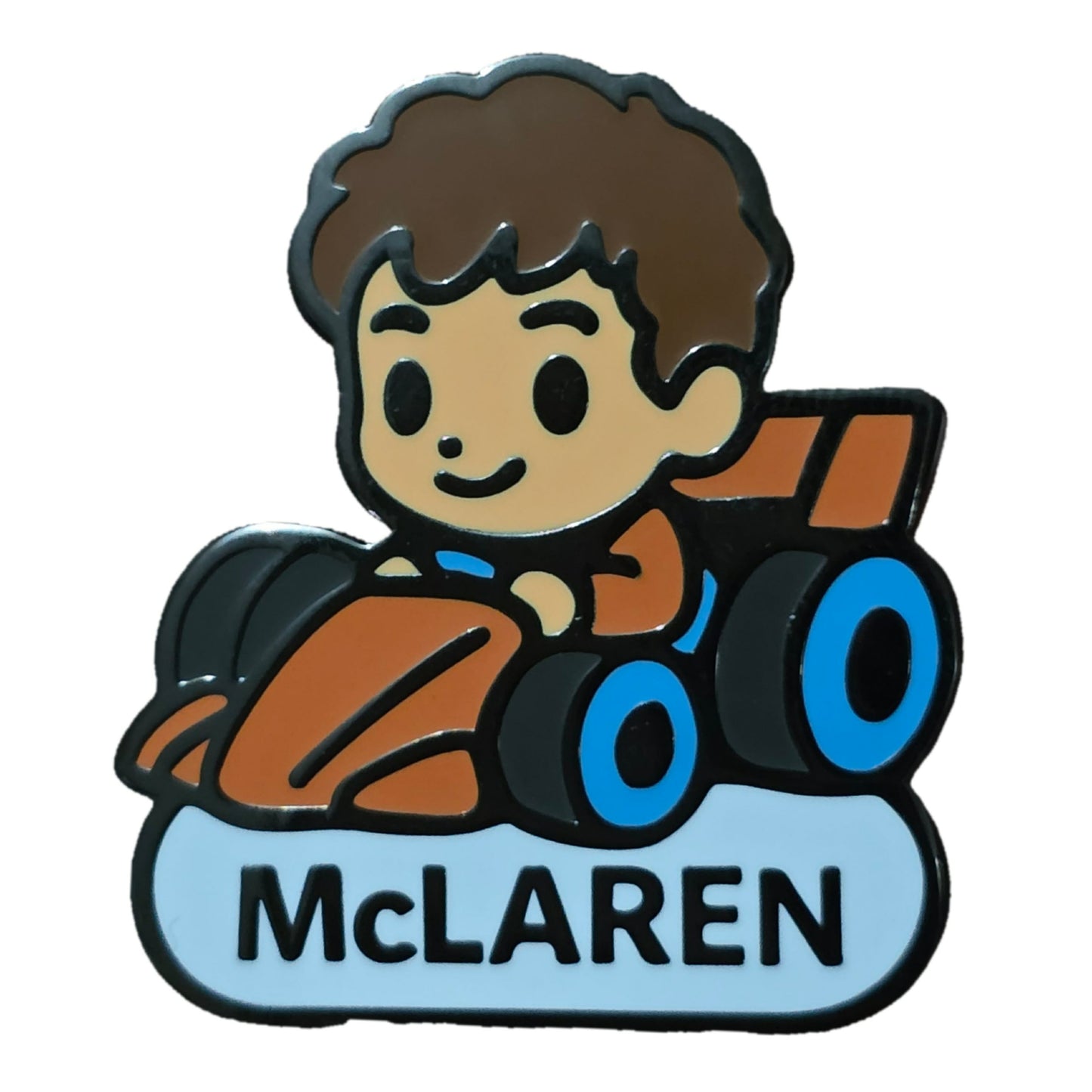 "Papaya Speedster Lando Norris" Enamel Pin 🧡🏎️ - Pinlord.com - Enamel Pin - Pinlord.com - express cheap ethical custom products