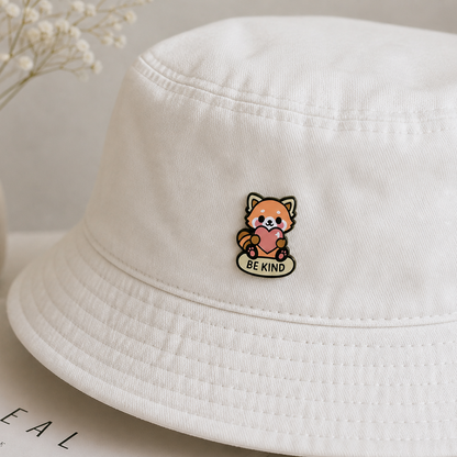 "Be Kind Red Panda" Enamel Pin 🐾 - Pinlord.com - Enamel Pin - Pinlord.com - express cheap ethical custom products