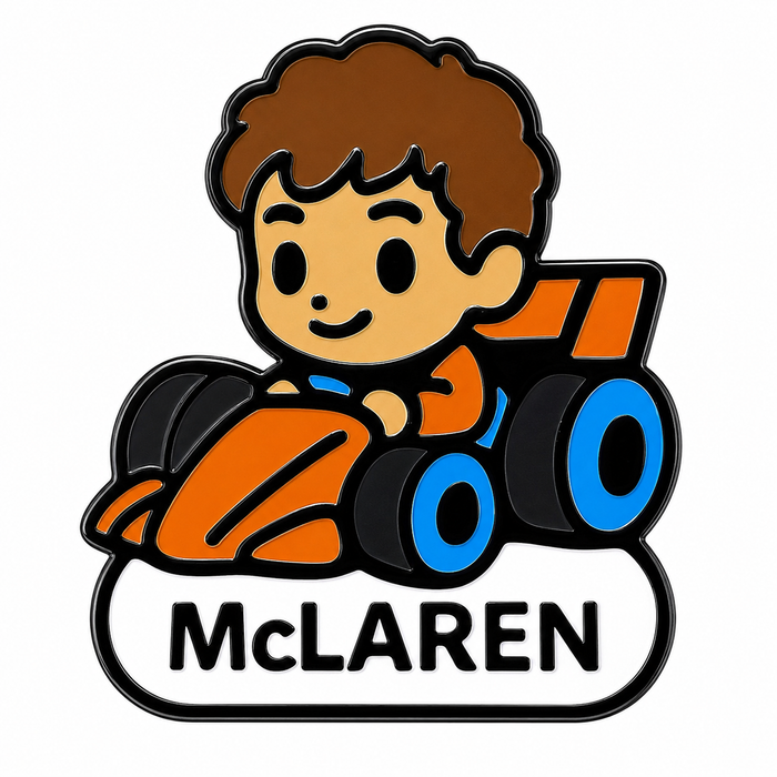 "Papaya Speedster Lando Norris" Enamel Pin 🏎️ - Pinlord.com - Enamel Pin - Pinlord.com - express cheap ethical custom products