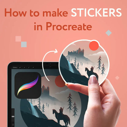Procreate x Pinlord: Transforming Digital Art into Tangible Masterpieces - Pinlord.com - Project - Procreate - express cheap ethical custom products