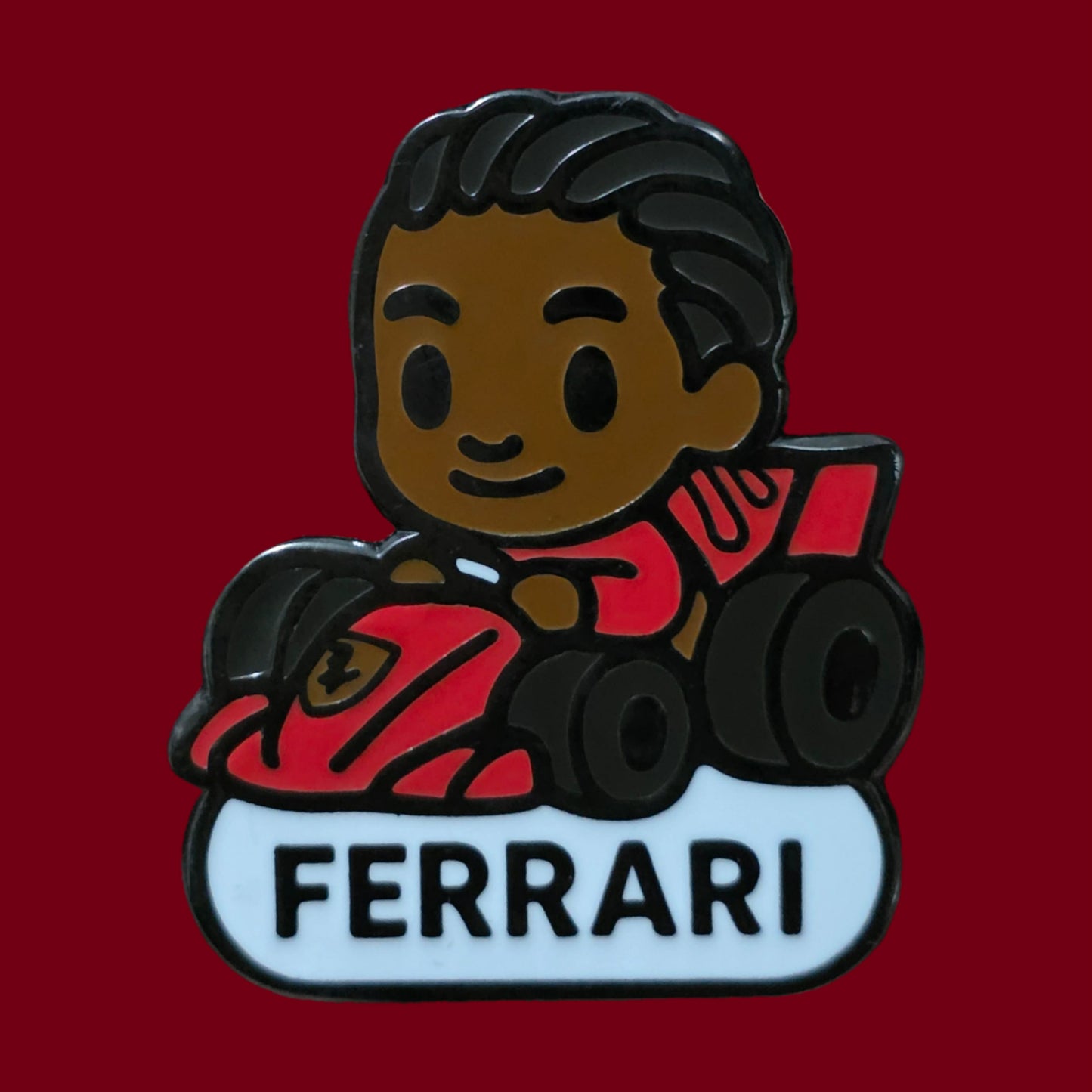 "Legendary Lewis Hamilton" Enamel Pin ♥️🏎️ - Pinlord.com - Enamel Pin - Pinlord.com - express cheap ethical custom products
