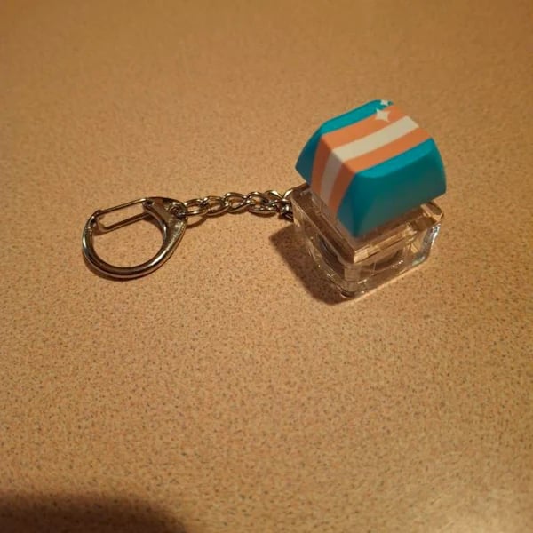 Custom Keycap Keychains