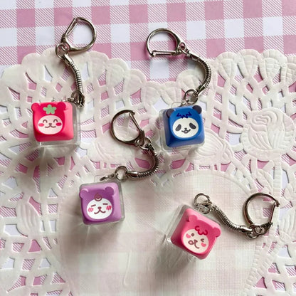 Custom Keycap Keychains