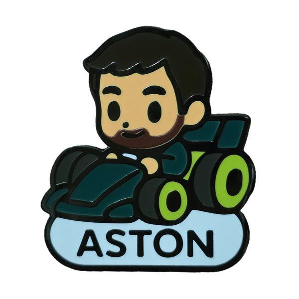 "Evergreen Fernando Alonso" Enamel Pin 💚🏎️ - Pinlord.com - Enamel Pin - Pinlord.com - express cheap ethical custom products