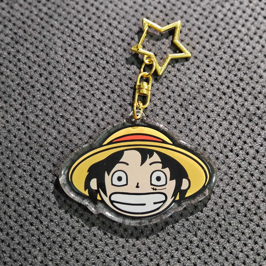 Luffy Acrylic Charm by @pinlord