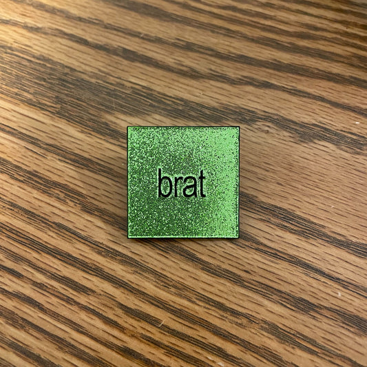 "BRAT" Charli xcx Enamel Pin - Pinlord.com