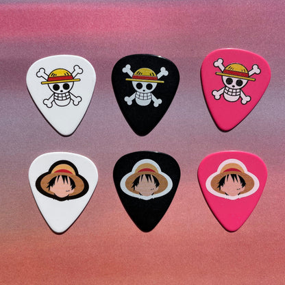 Luffy - One Piece Guitar pick - Pinlord.com