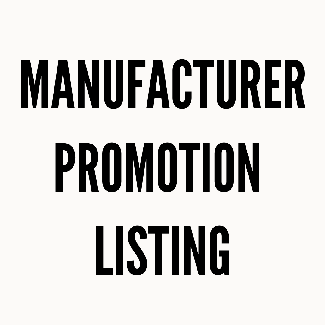 Manufacturer promotion listing - Pinlord.com