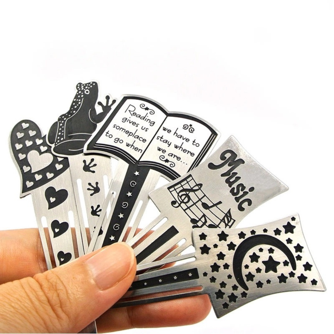 Custom Metal Bookmarks - Pinlord.com