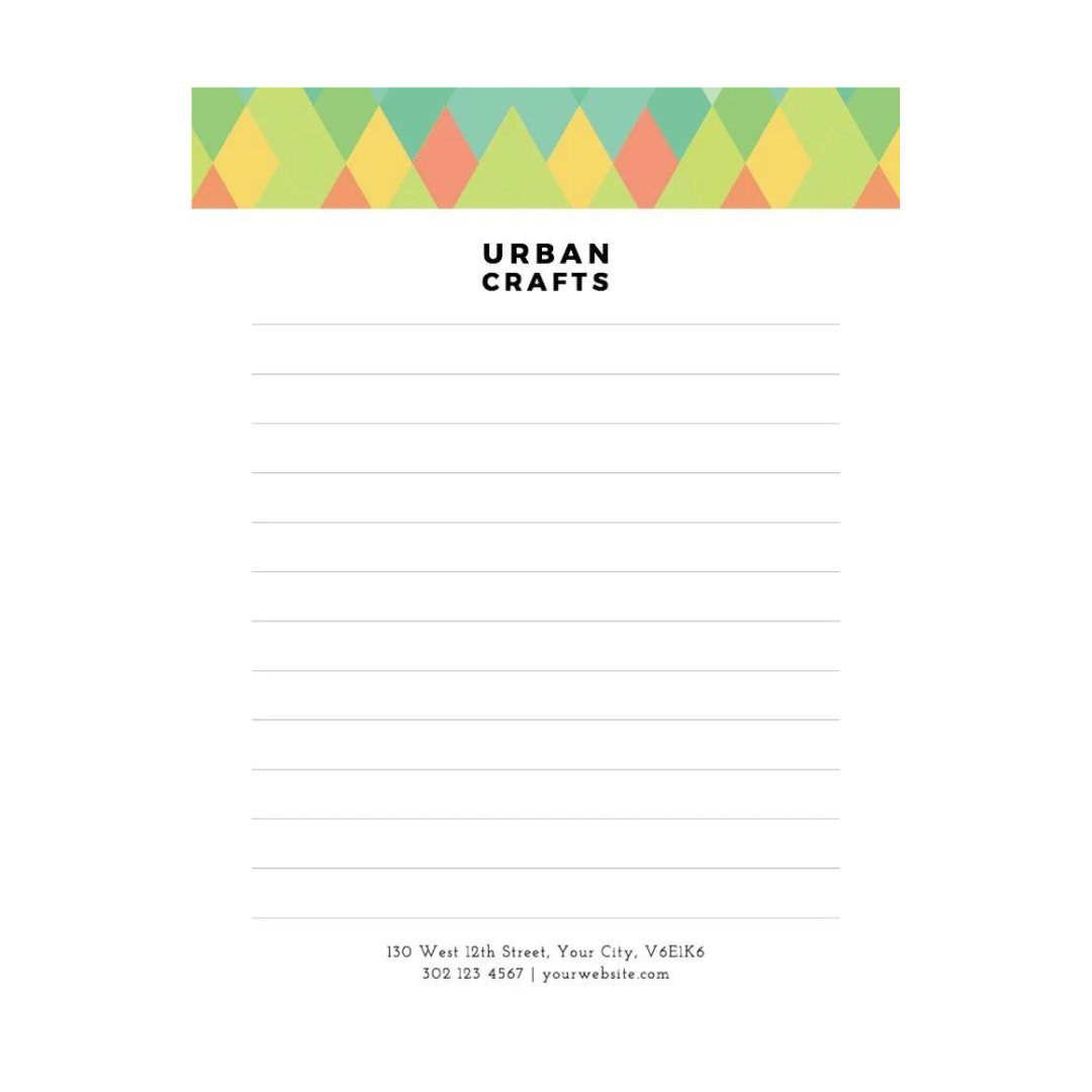 Notepads Template - Pinlord.com