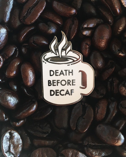 Diner Coffee Enamel Pin with @champsdiner