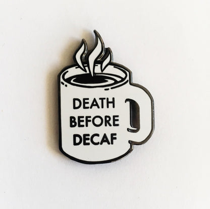 Diner Coffee Enamel Pin with @champsdiner