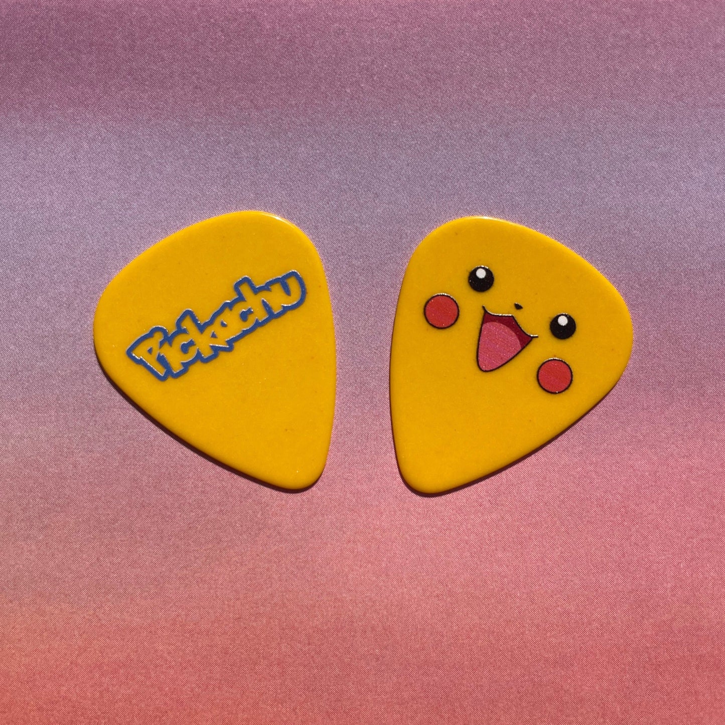Pokemon guitar pick pickachu