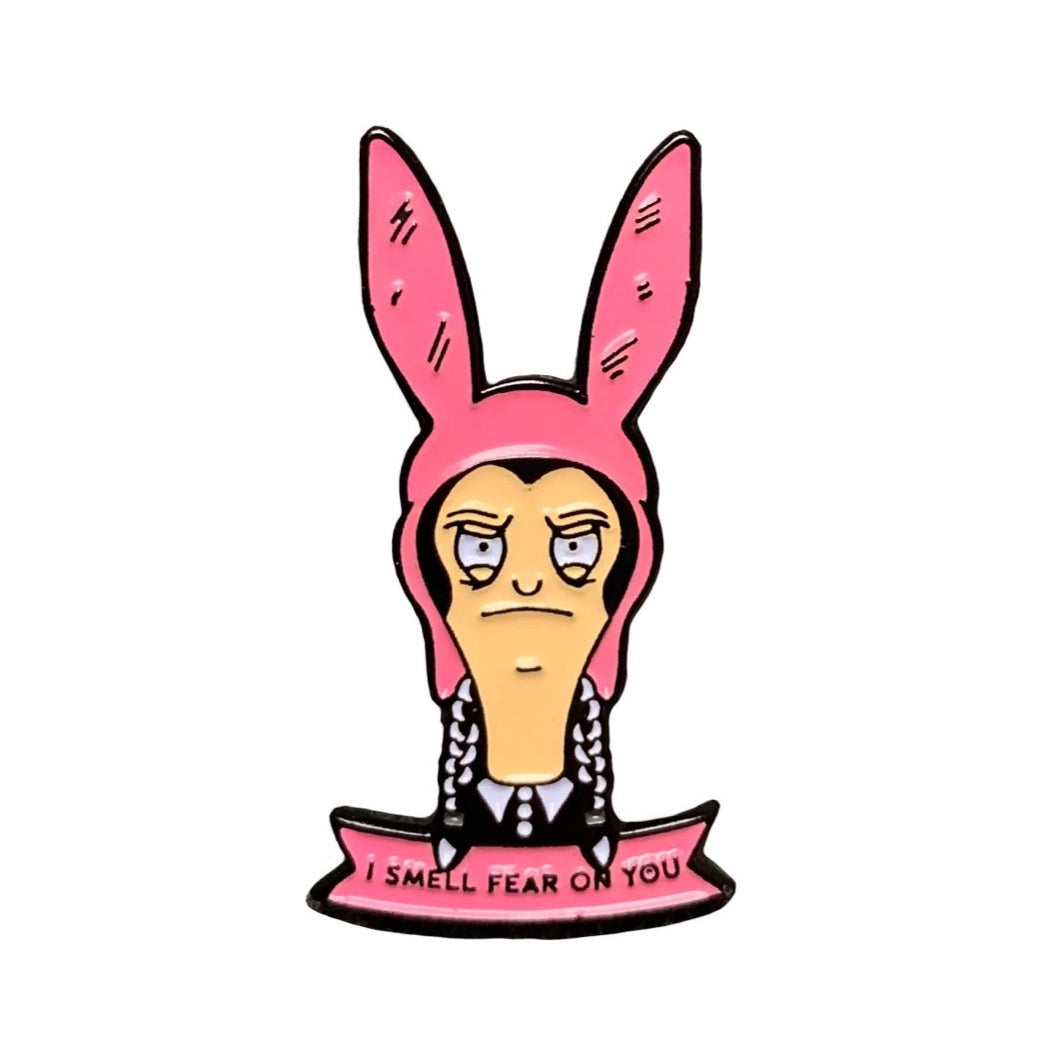 Wednesday B Enamel Pin with @havoc.staff