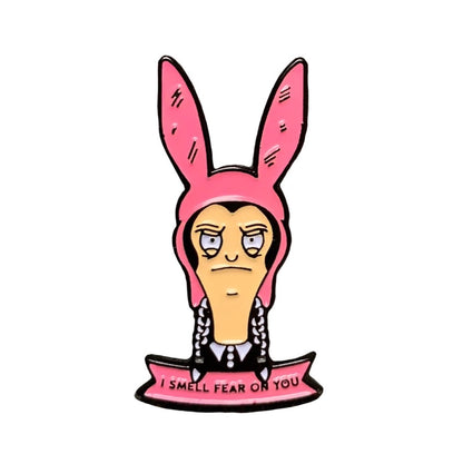 Wednesday B Enamel Pin with @havoc.staff
