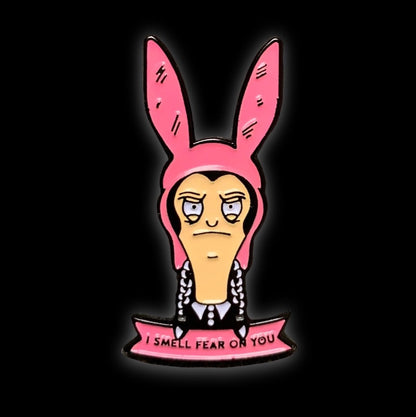 Wednesday B Enamel Pin with @havoc.staff