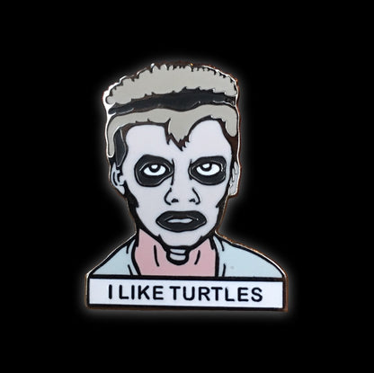 Ich mag Schildkröten-Emaille-Pin von @pinlord