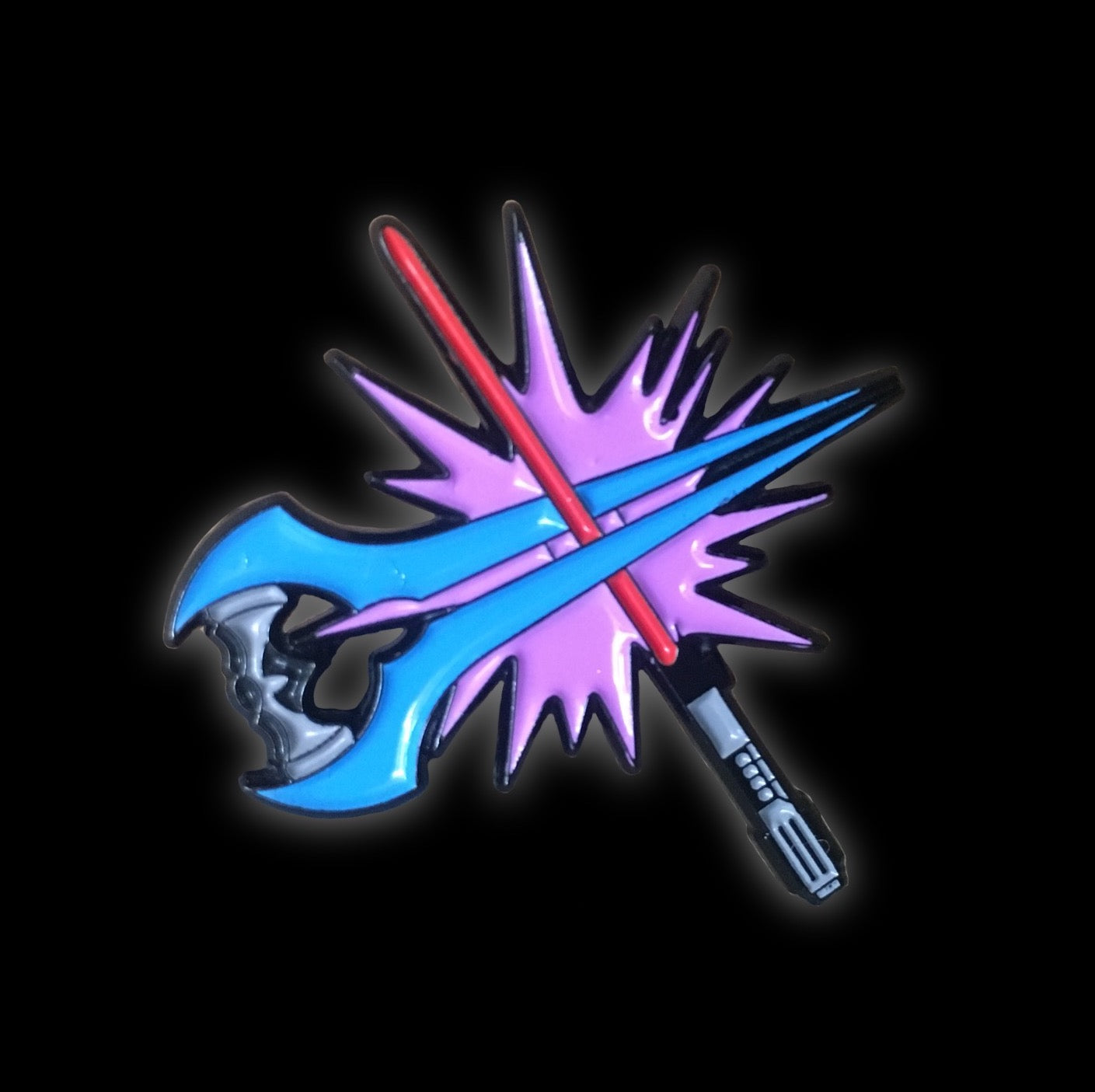 Epic Swordfight Enamel Pin with @majorpins - Pinlord.com