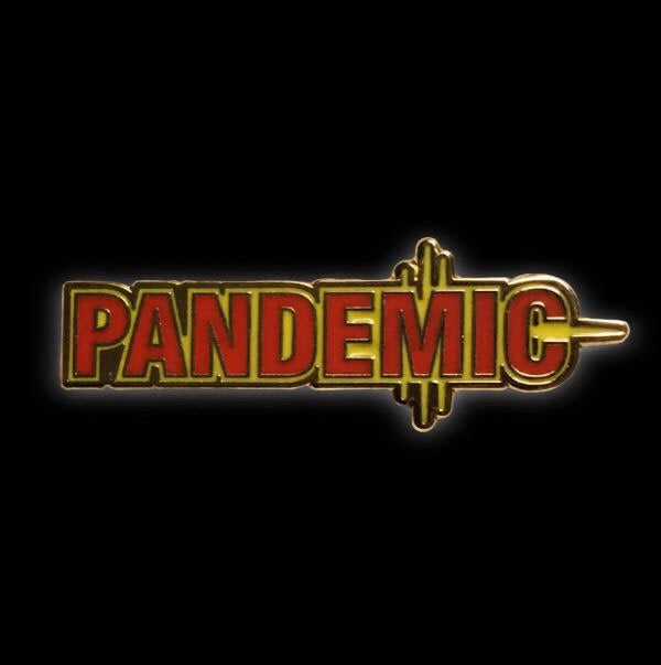 Pandemic Board Game Enamel Pin