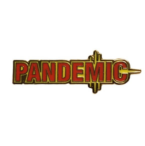 Pandemic Board Game Enamel Pin