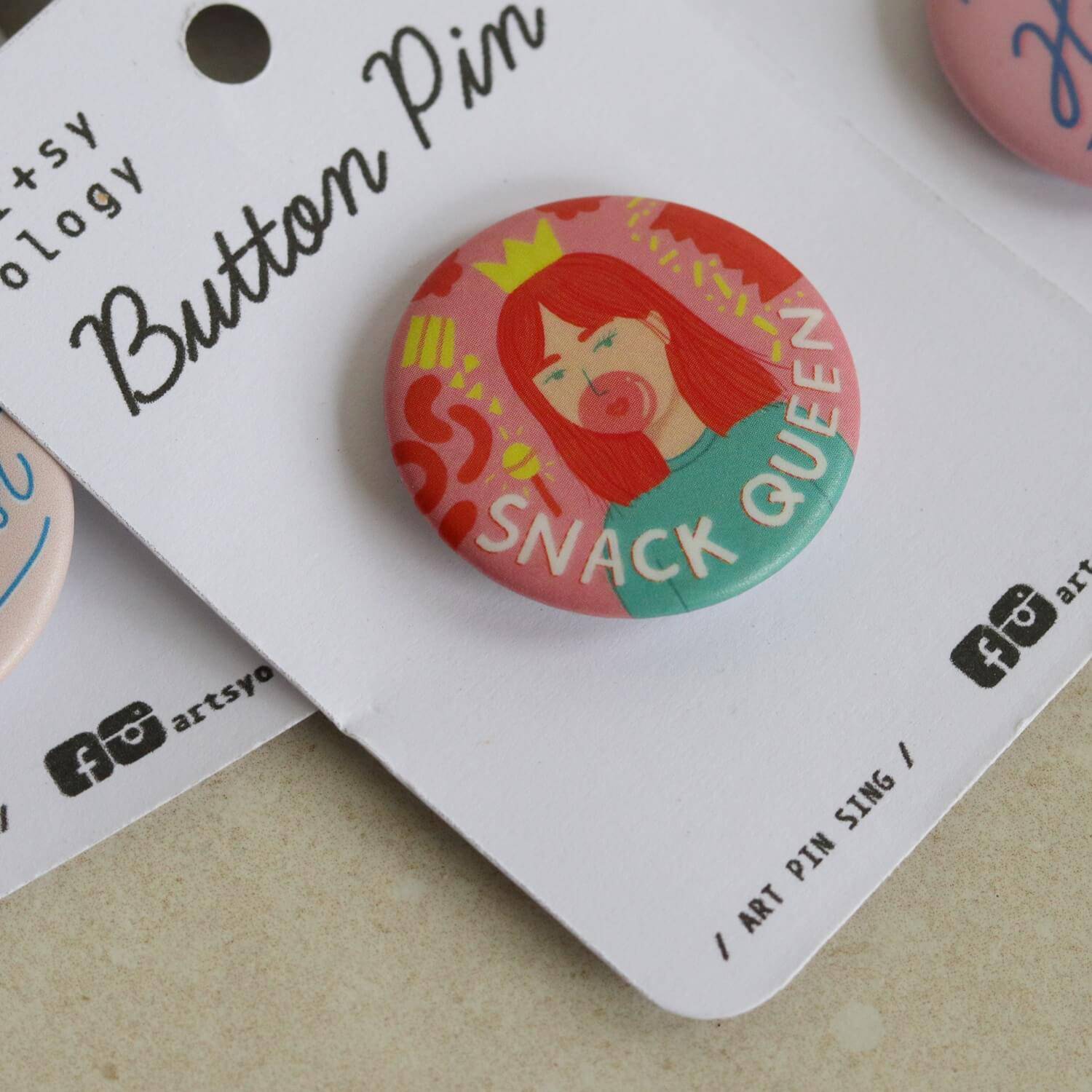 Button Pins Template - Pinlord.com