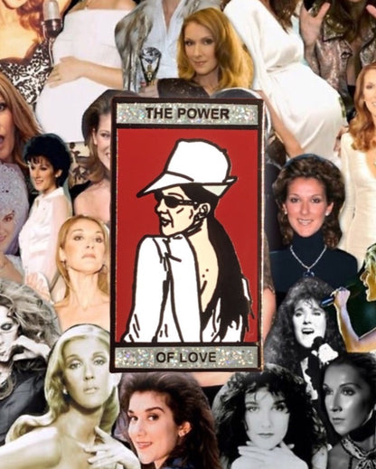 Celine Dion Enamel Pin by @pinlord - Pinlord.com