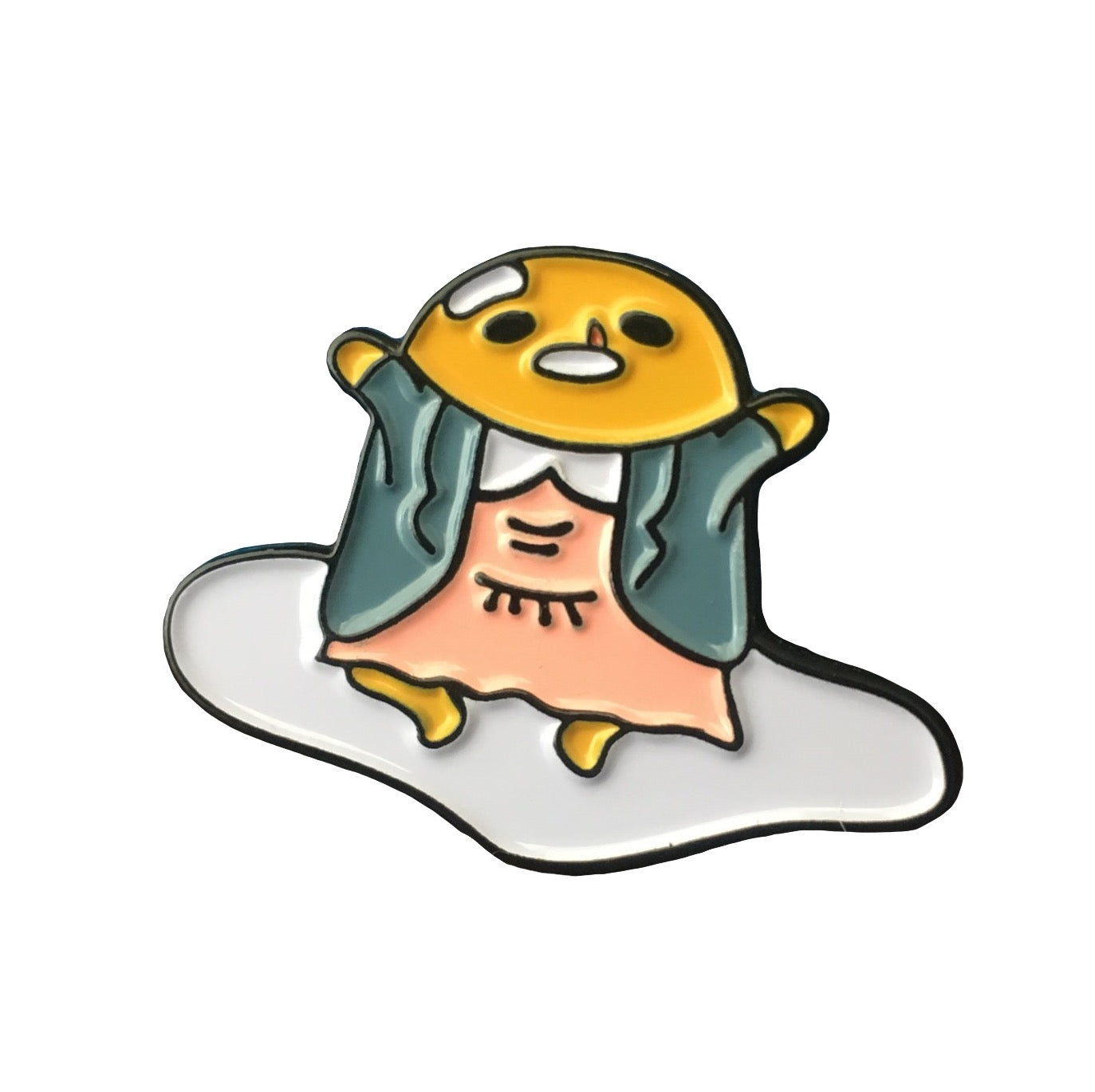 Eleven Gudetama Enamel Pin with @pinlife - Pinlord.com