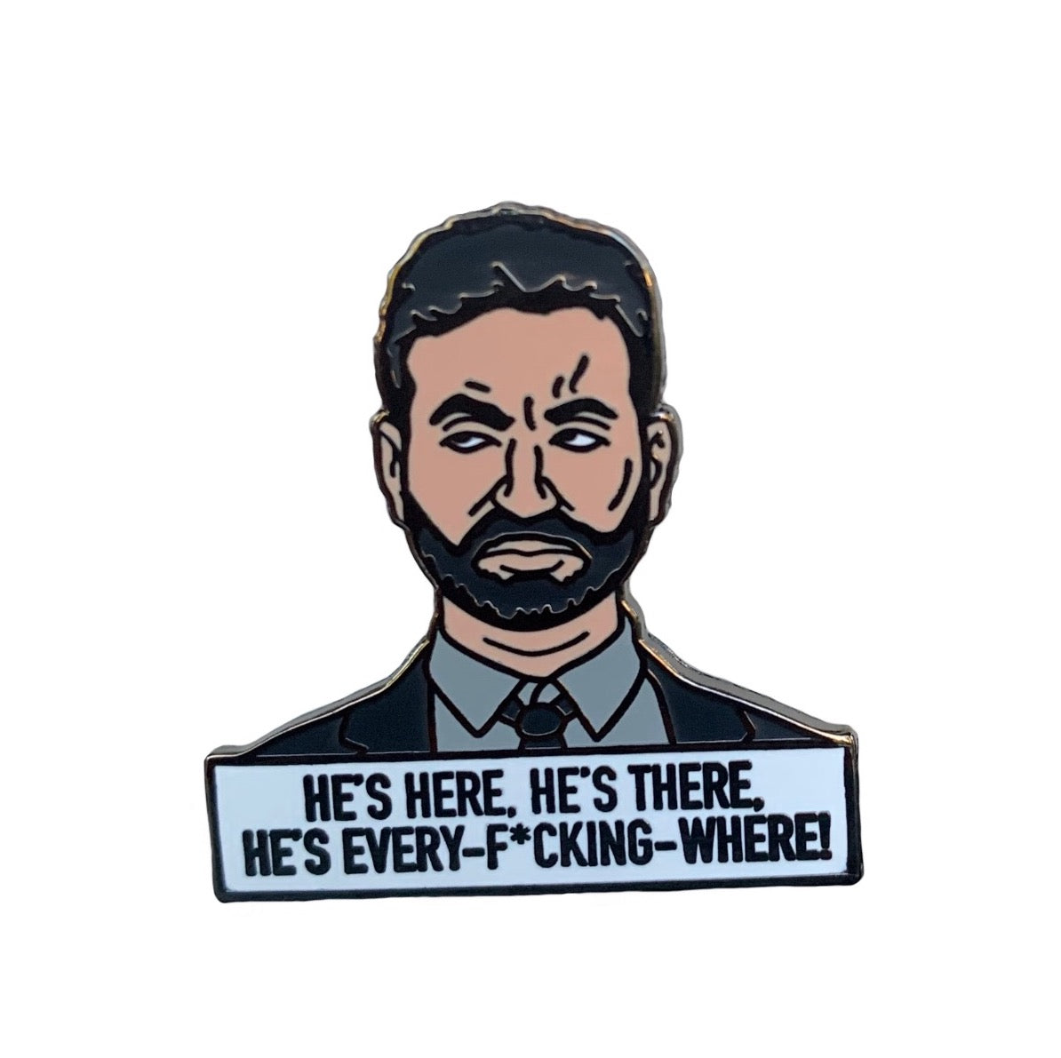 Roy Enamel Pin by @pinlord - Pinlord.com