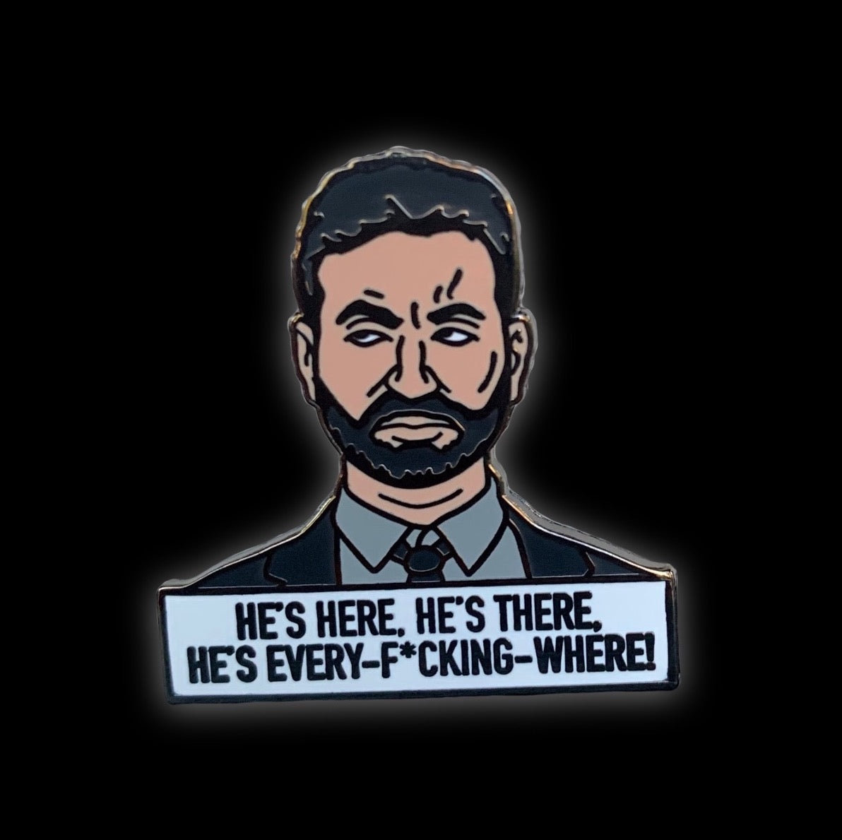 Roy Enamel Pin by @pinlord - Pinlord.com
