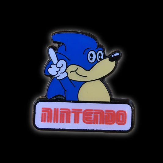 Sonic Enamel Pin with @robusepu - Pinlord.com