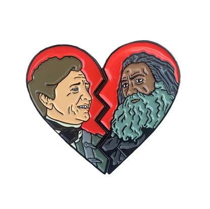 Stede & Blackbeard Enamel Pin by @pinlord - Pinlord.com