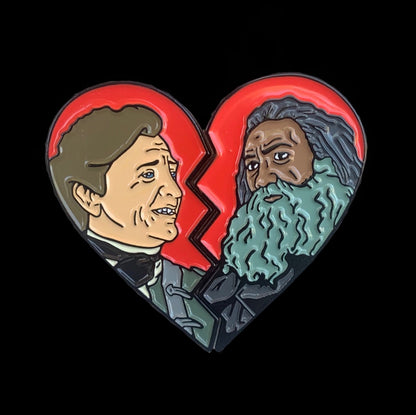 Stede & Blackbeard Enamel Pin by @pinlord - Pinlord.com