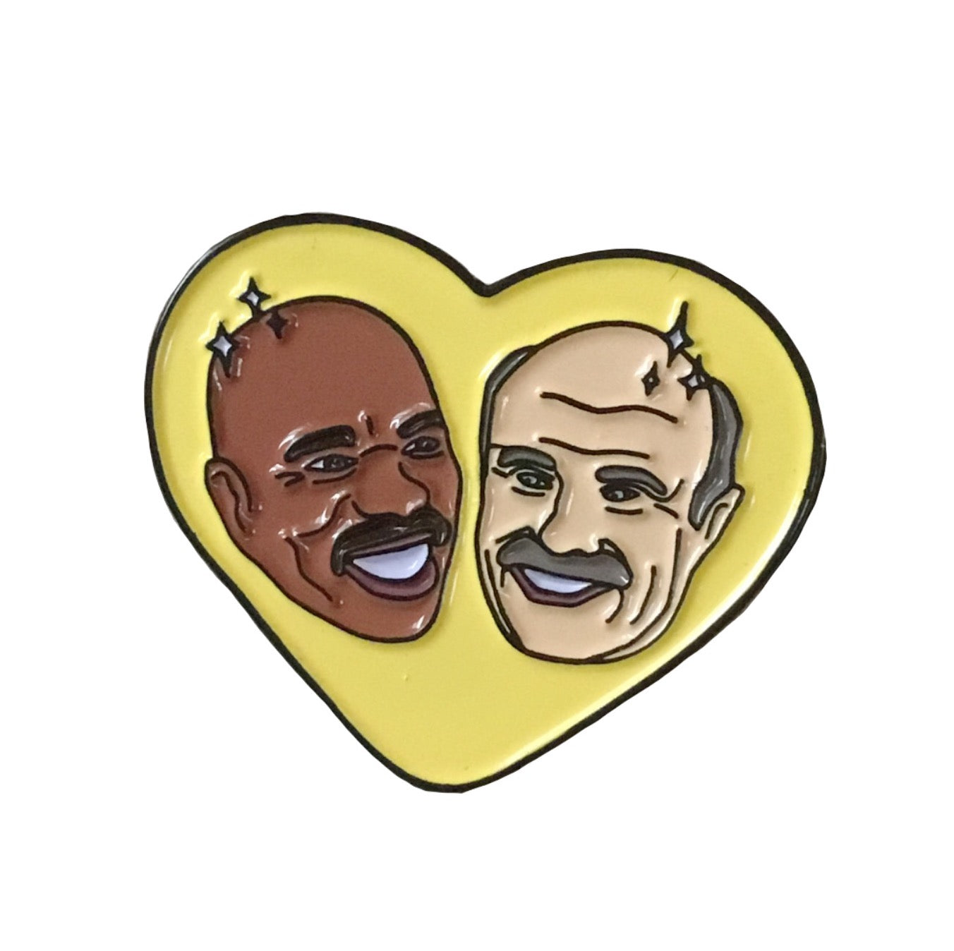 Steve Harvey x Dr. Phil Enamel Pin with @Belleleonard77 - Pinlord.com