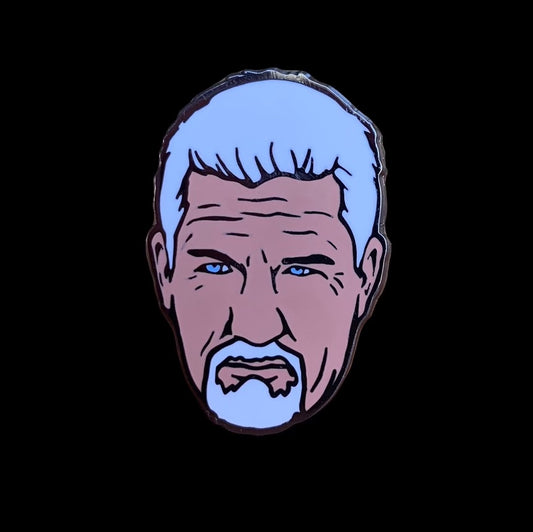 The Stare Enamel Pin by @pinlord - Pinlord.com