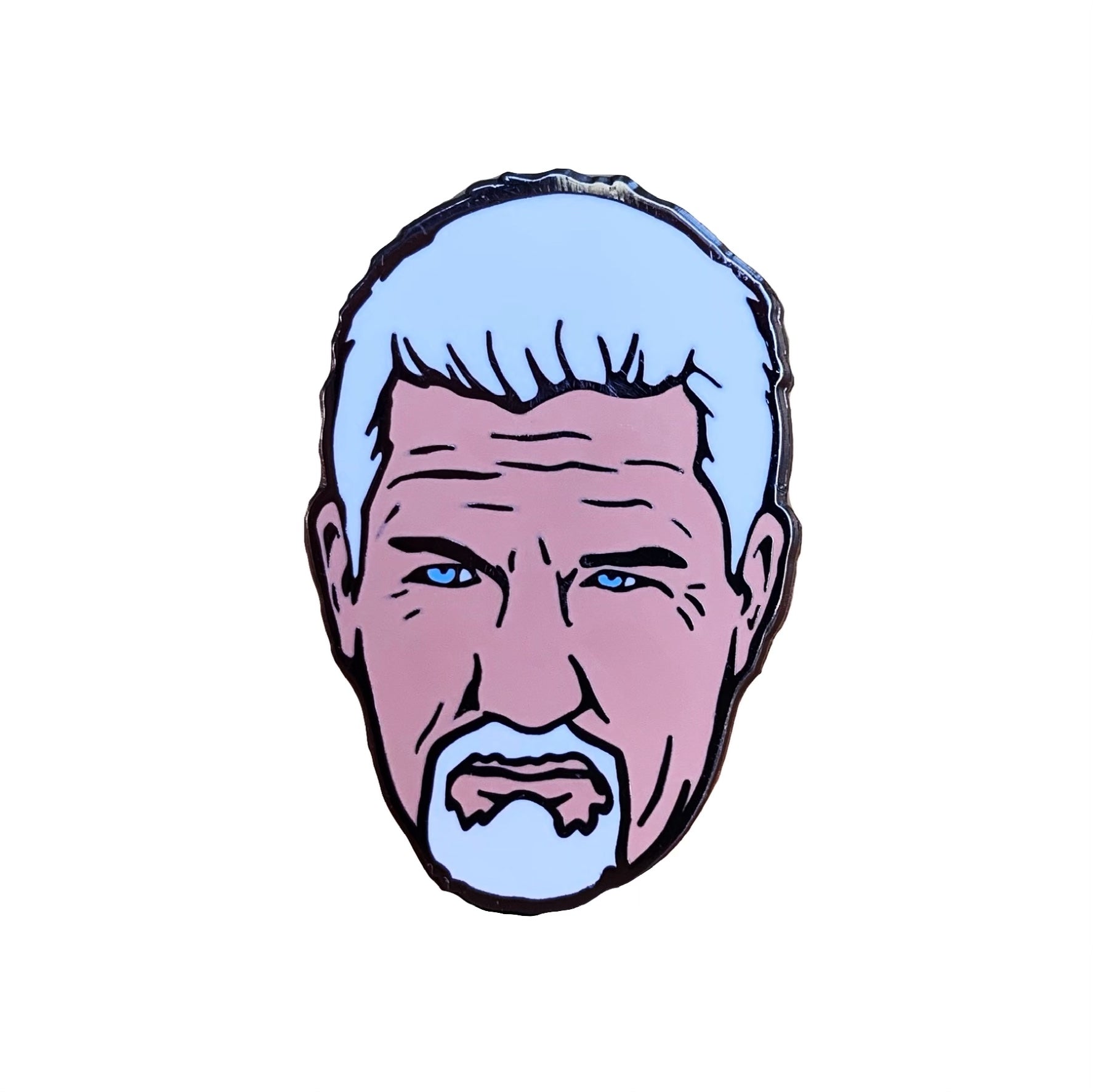 The Stare Enamel Pin by @pinlord - Pinlord.com