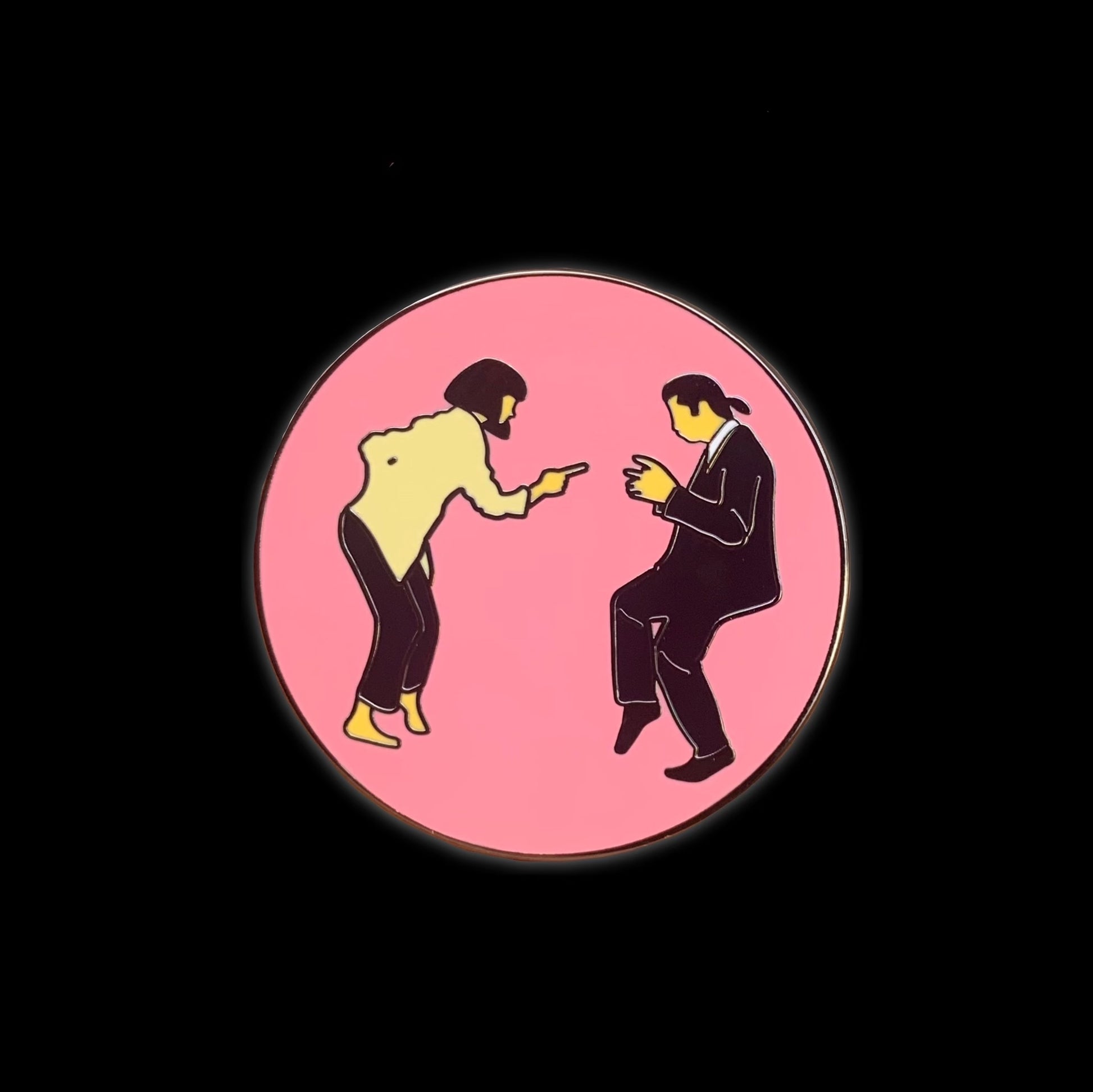 You Never Can Tell Enamel Pin with @_shmooble - Pinlord.com