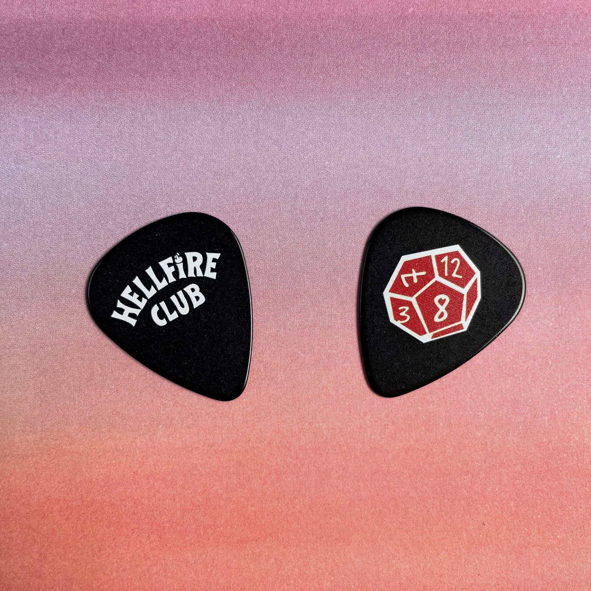 Hellfire club D12 - Guitar pick (Limited edition) - Pinlord.com