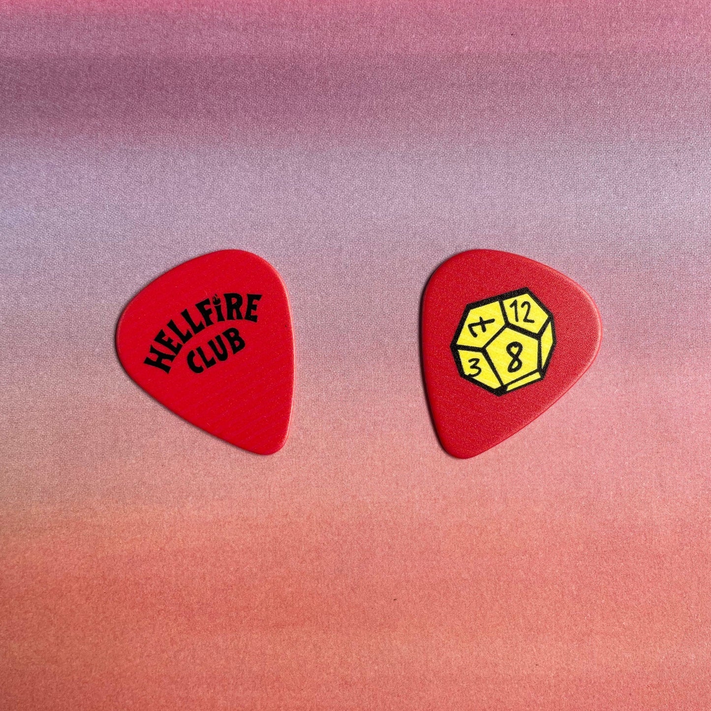Hellfire club D12 - Guitar pick (Limited edition) - Pinlord.com