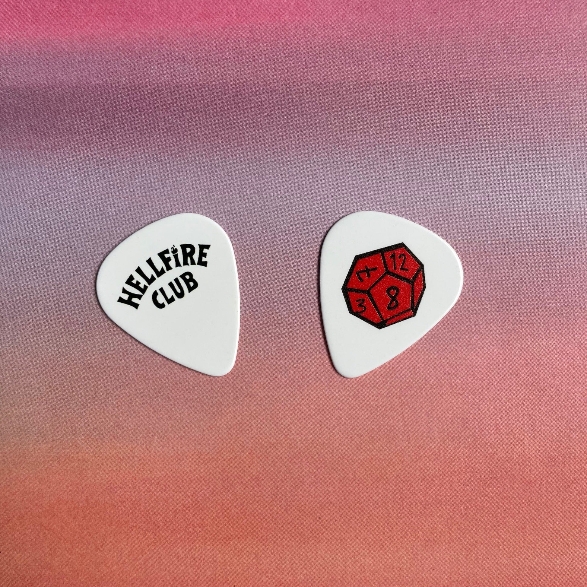 Hellfire club D12 - Guitar pick (Limited edition) - Pinlord.com